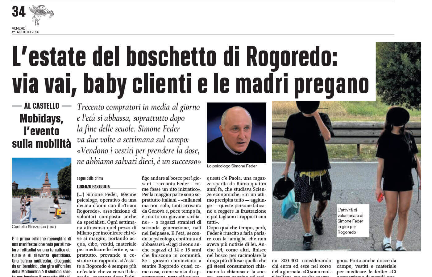 L’estate del boschetto di Rogoredo